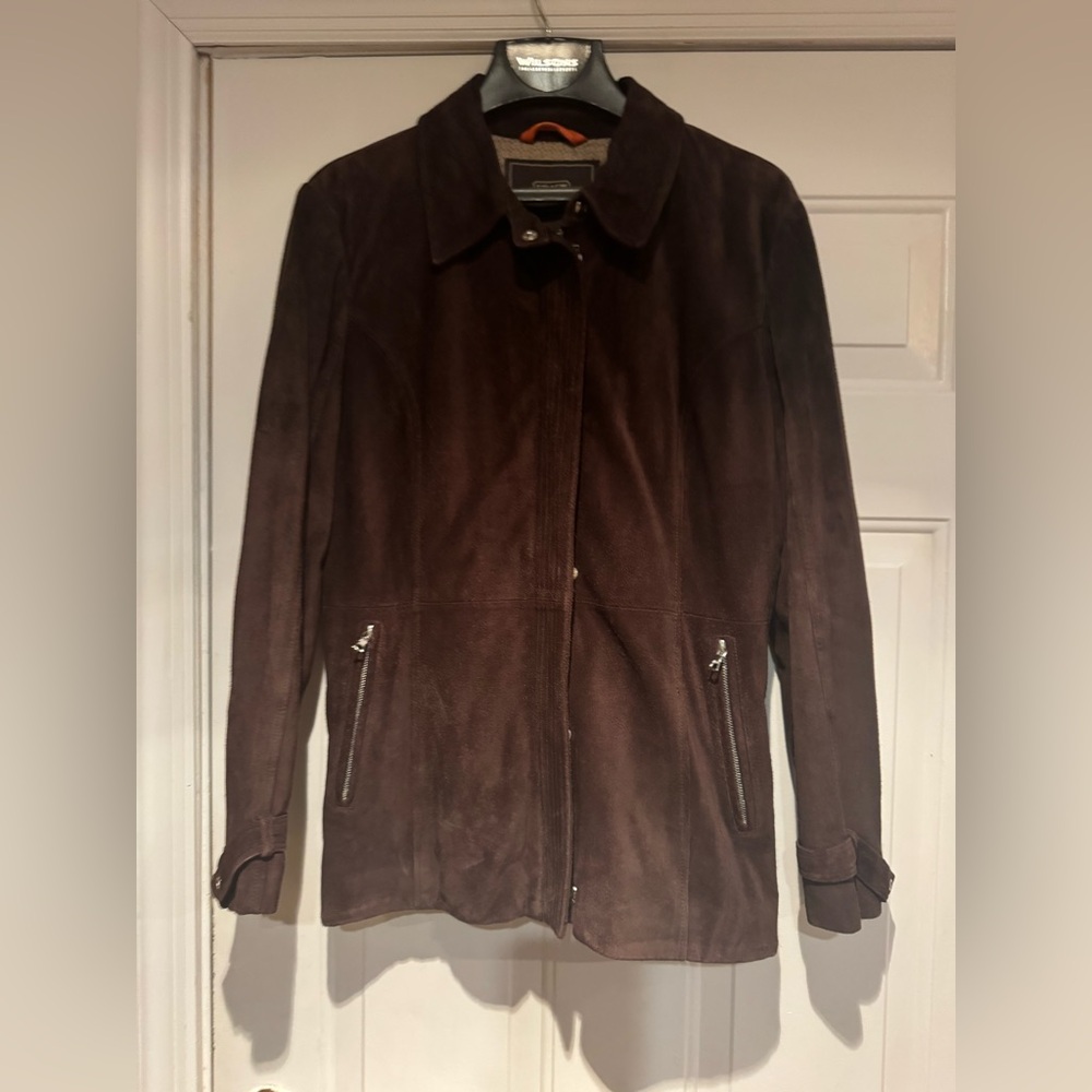 Vintage Coach suede brown jacket 25 years old